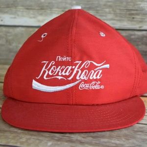 Vintage Coca-Cola Russian Snapback